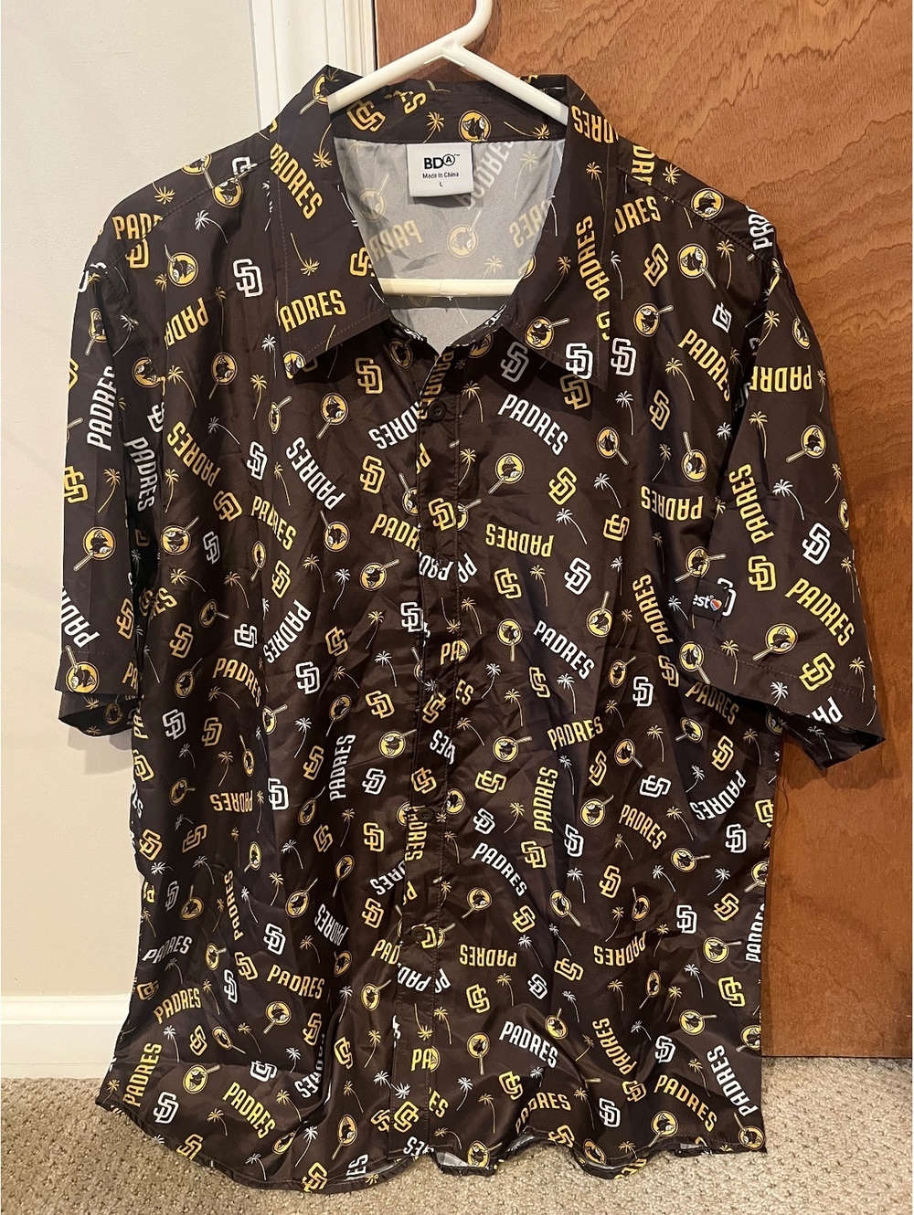 San Diego Padres Button Down Shirt